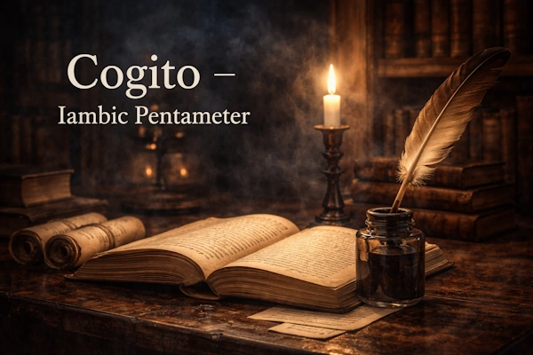 Cogito — Iambic Pentameter Prototype